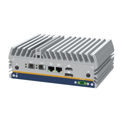 İyi fiyat Endüstriyel uygulamalar için 1x M2 2280 yuvası ve dayanıklı alüminyum alaşımı olan 12V DC Fanless Mini PC çevrimiçi