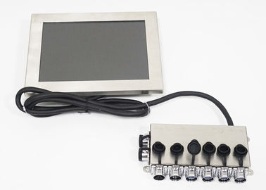 15 inç paslanmaz çelik Panel PC bir koparma kutusu tam IP65 su geçirmez bağlamak