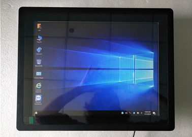 İyi fiyat Hepsi Bir Arada Kapasitif Gömülü Dokunmatik Panel 15 inç PC J1900 Windows 10 işletim sistemi IP65 çevrimiçi
