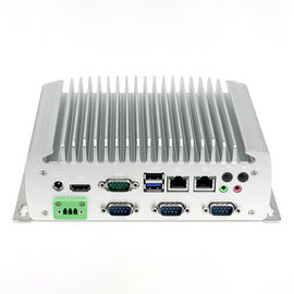 Fansız gömülü bilgisayar J1900 6xCOM ile endüstriyel mini pc