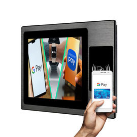 NFC ile 1024 * 768 10.4 inç Fansız PCAP Panel Pc Kiosk