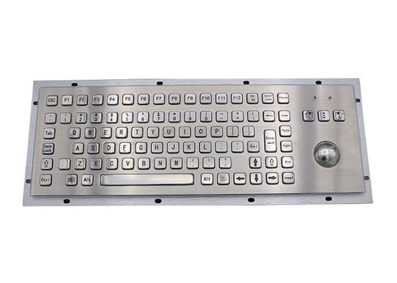 İyi fiyat Trackball Mouse ile PS2 5VDC IP65 Su Geçirmez Metal Klavye çevrimiçi
