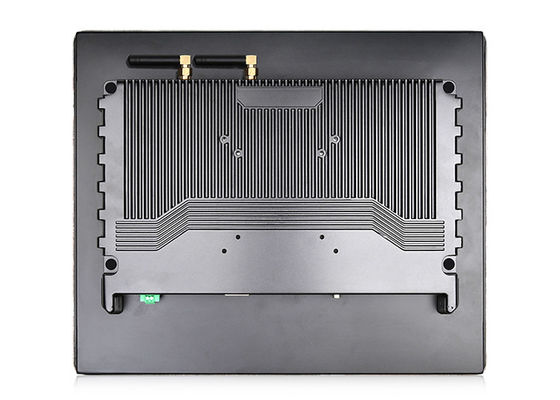İyi fiyat 3 COM RS232 RS485 12V 24V Gömülü Dokunmatik Panel Pc Linux 34W çevrimiçi