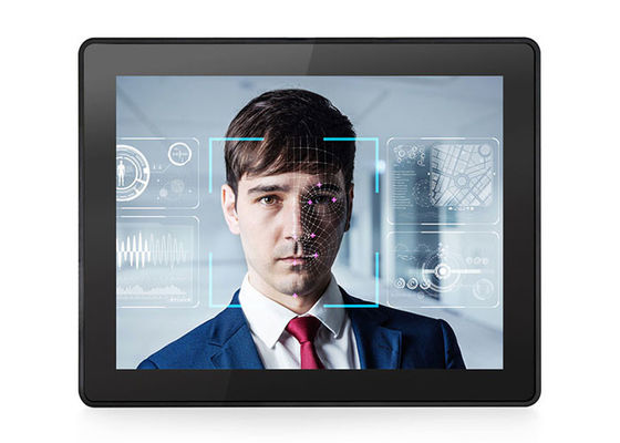 İyi fiyat DC12V VGA 300cd/m2 Kapasitif Dokunmatik Monitör 17in Suya Dayanıklı LCD Ekran Monitör çevrimiçi