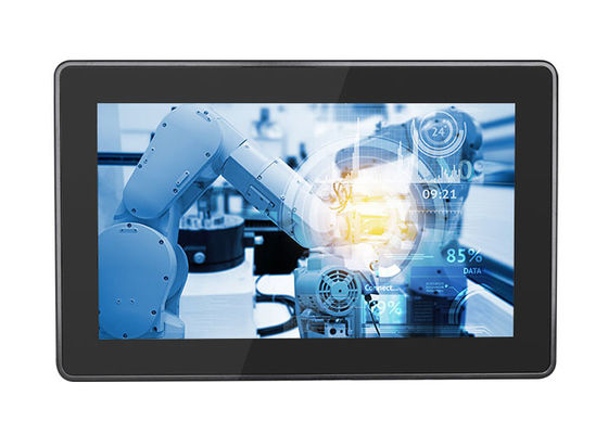 İyi fiyat 11.6 İnç AC240V Endüstriyel Lcd Monitör IP65 Su Geçirmez Kauçuk Conta FCC çevrimiçi
