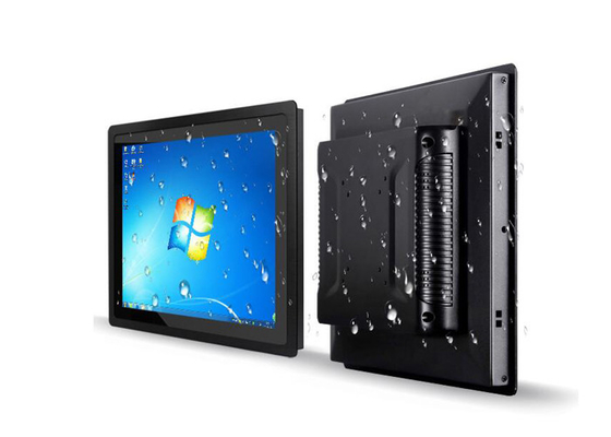 İyi fiyat 32G SSD 15 İnç Endüstriyel Gömülü Bilgisayar 1024x768 Endüstriyel Dokunmatik Panel Pc çevrimiçi