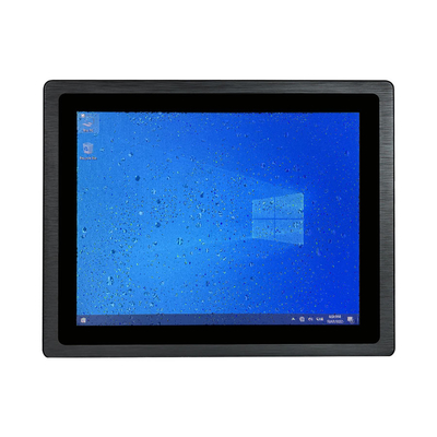 İyi fiyat Bilet Kiosk için 15 inç Yüksek Parlaklık Monitör Gömülü Dokunmatik Panel PC çevrimiçi