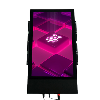 İyi fiyat Gömülü Raspberry PI Monitör 27 inç FHD 1920x1080 Çok Noktalı PCAP Dokunmatik Panel çevrimiçi