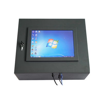 İyi fiyat 15 İnç PCAP Dokunmatik Monitör HDMI DVI VGA Tam Metal Kasa Koruma çevrimiçi